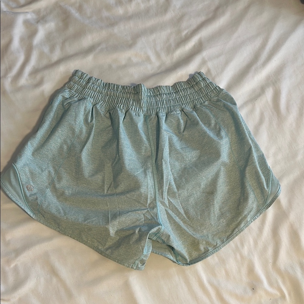 Lululemon Athletica Blue Athletic Shorts Lightweight Elastic Waist
